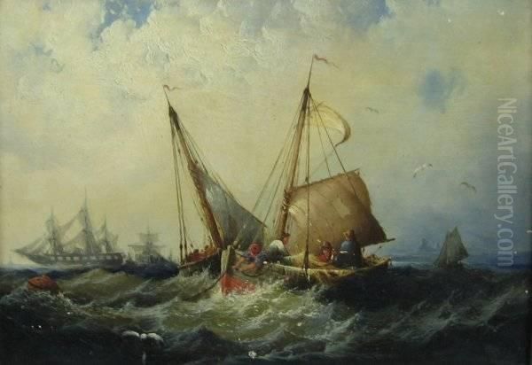Ships On Stormy Seas - view 1