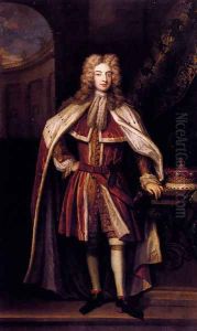 Portrait Of Edward, 8th Baron Dudley, And 3rd Baron Ward (1683-1704) by Thomas Murray