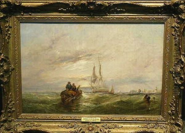 Ships Along The English Coast - view 1