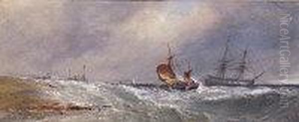 Shipping Off The Coast - view 1