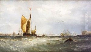 Portsmouth And English Channel by Edwin Hayes