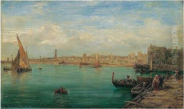 St Malo Harbour - view 1