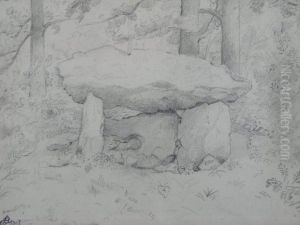 Dolmen by Louis Hayet