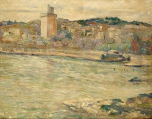 Le Rhone A Villeneuve-les-avignon Le Rhone A Villeneuve-les-avignon