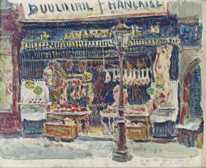 Butcher Storefront; And A Companion Work Butcher Storefront; And A Companion Work