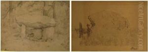Ensemble De Cinq Dessins