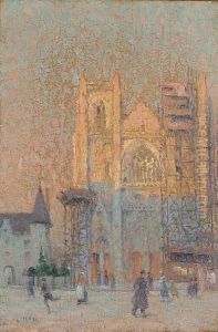 A View Of St. Pierre De Nantes