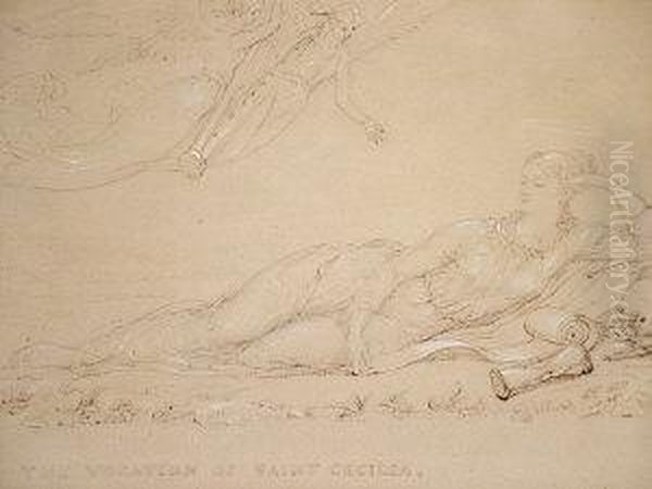 The Vocation Of Saint Cecelia - view 1
