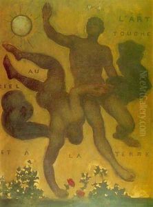 Art verges on Heaven and Earth by Xavier Mellery
