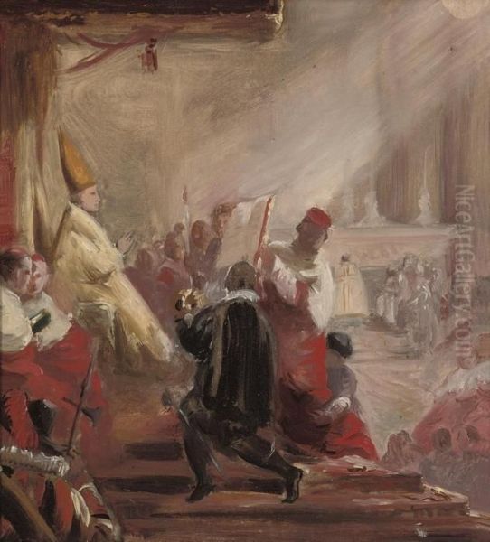 A Bishop Enthroned - view 1