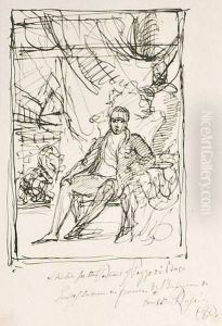 Portrait Du Comte Pozzo Di Borgo by Sir George Hayter