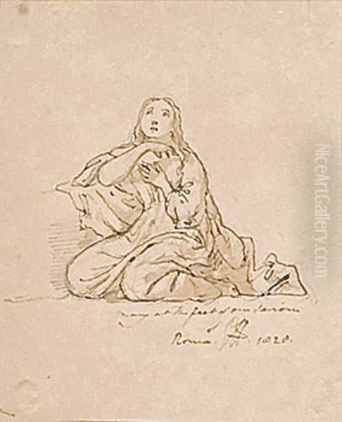 Etude Pour La Figure De Marie - view 1