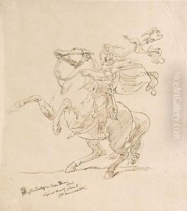 Centurion Romain A Cheval