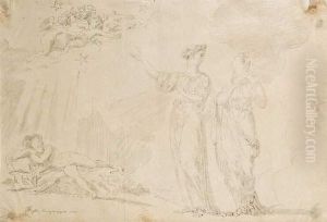 Enfant Sous La Protection Des Dieux by Sir George Hayter