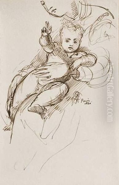 Vierge A L'enfant - view 1