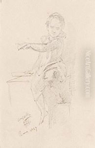 Le Petit Angelo Hayter by Sir George Hayter
