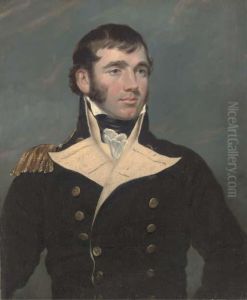 Portrait Of Captain Forster, Half-length, In Naval Uniform