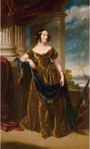 Portrait Of A Lady by Sir George Hayter