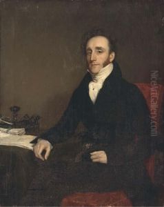 Portrait Of A Gentleman by Sir George Hayter