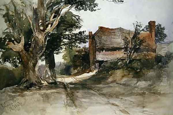 An Old Cottage at Tunbridge Wells 1847 - view 1