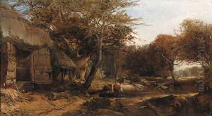 A scene near Intwood by John Middleton