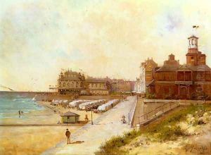 Sur la Plage by Gustave Mascart