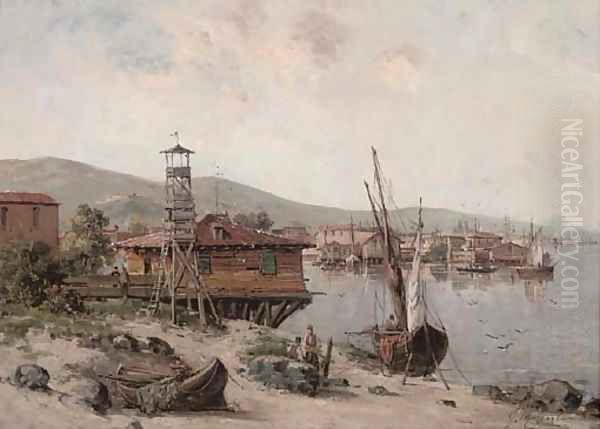 An eastern fishing village - view 1