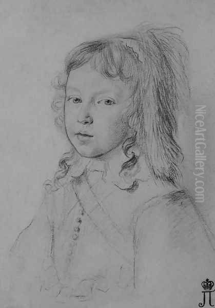 Portrait of Louis XIV as a Child - view 1