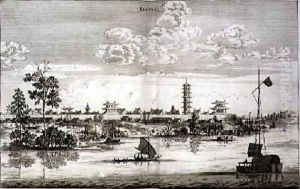 Kiangsi from an account of a Dutch Embassy to China 1665 by Jacob van Meurs