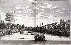 Tiencienwey from an account of a Dutch Embassy to China 1665 by Jacob van Meurs
