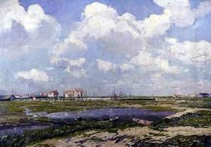 The Pool in the Dunes 1927 by Paul Mathieu
