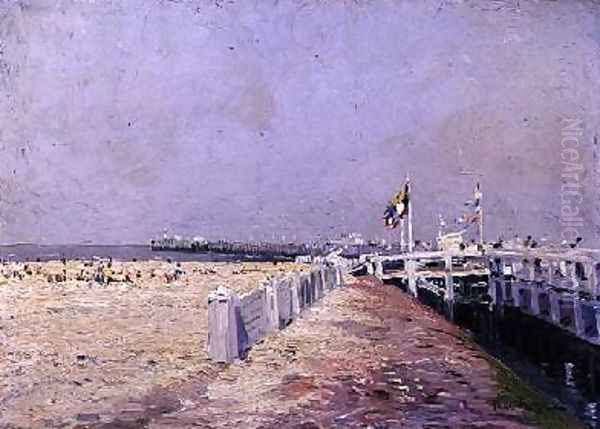 The Small Beach at Ostend - view 1