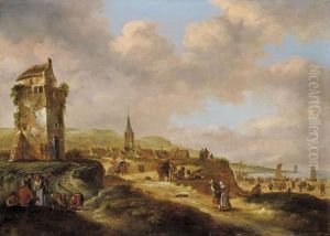 Kustenlandschaft Beiegmont Aan Zee Kustenlandschaft Beiegmont Aan Zee