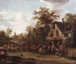 Scena Di Villaggio by Thomas Heeremans