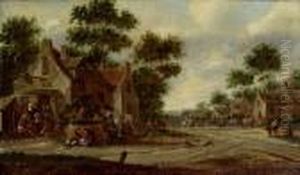Dorfszene by Thomas Heeremans