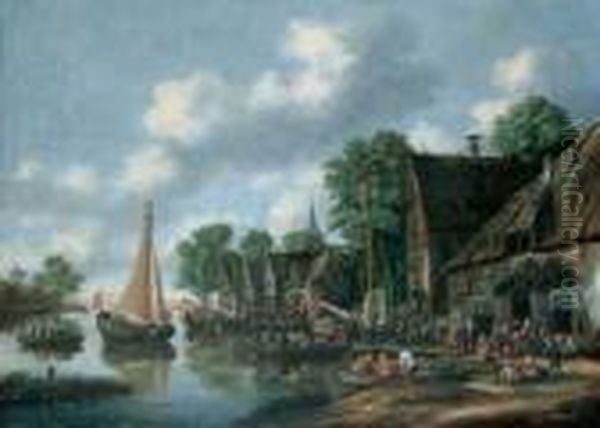 Flusslandschaft - view 1