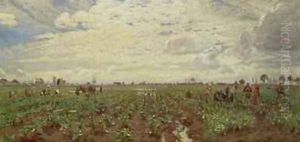 Fieldworkers Holland 1880s by David Murray