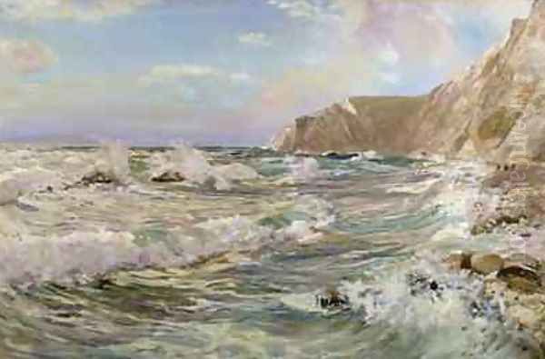 St Oswalds Bay Lulworth - view 1
