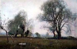 Down in the watermeadows 1893 by David Murray