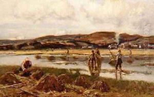 The Reed Gatherers by David Murray