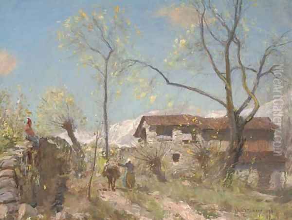 Alpine farm - view 1