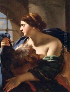 Roman Charity by Charles Mellin