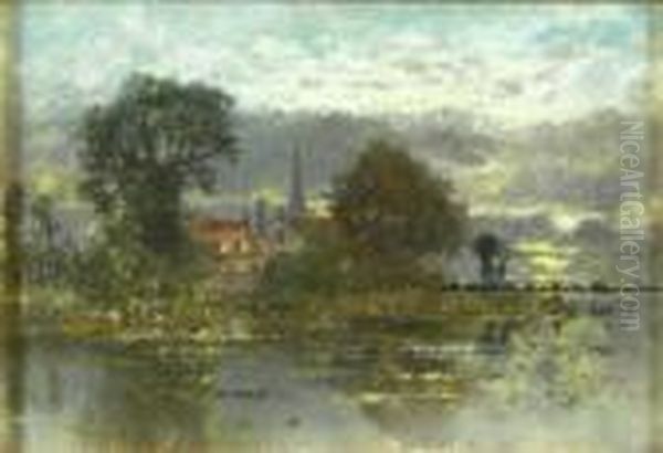 Evening On The Norfolk Broads by Karl Heffner