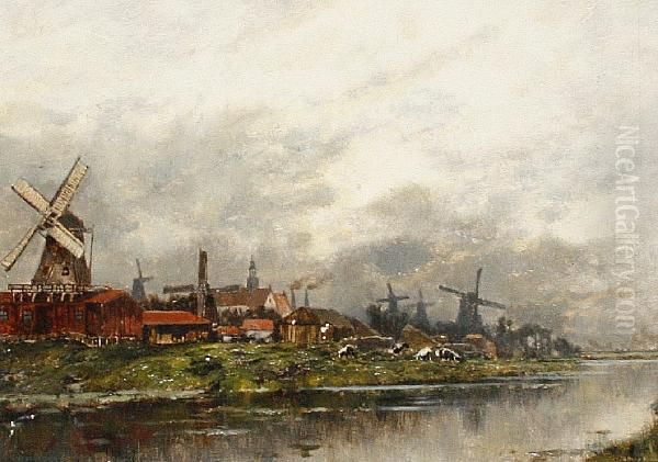 A View Of Laandam Near Amsterdam - view 1
