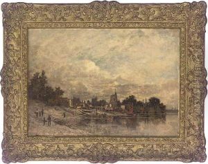 On The Banks Of An Estuary by Karl Heffner