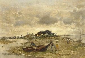 Fisher Folk Near Stralsund.