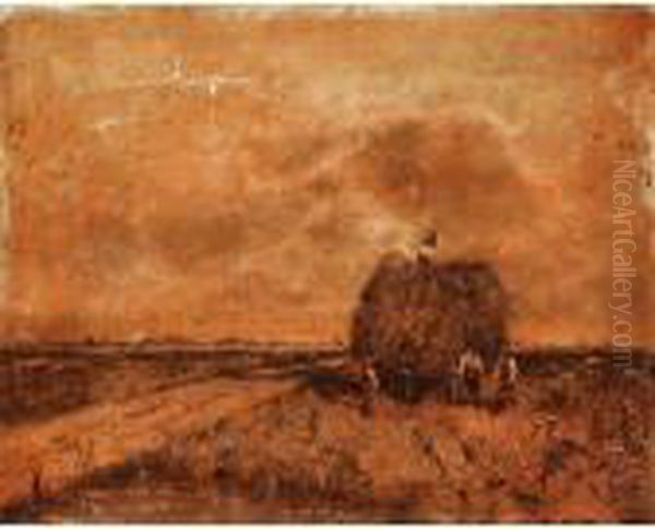 Landscape With Fieldworkers - view 1