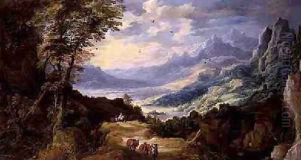 Landscape with Travellers 1623 - view 1