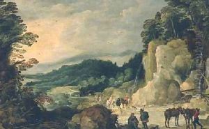 Mountain Landscape by Josse de Momper