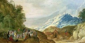 The Sermon on the Mount by Josse de Momper